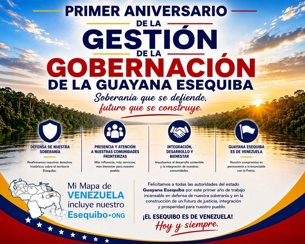 Mi Mapa de Venezuela incluye nuestro Esequibo tweet media