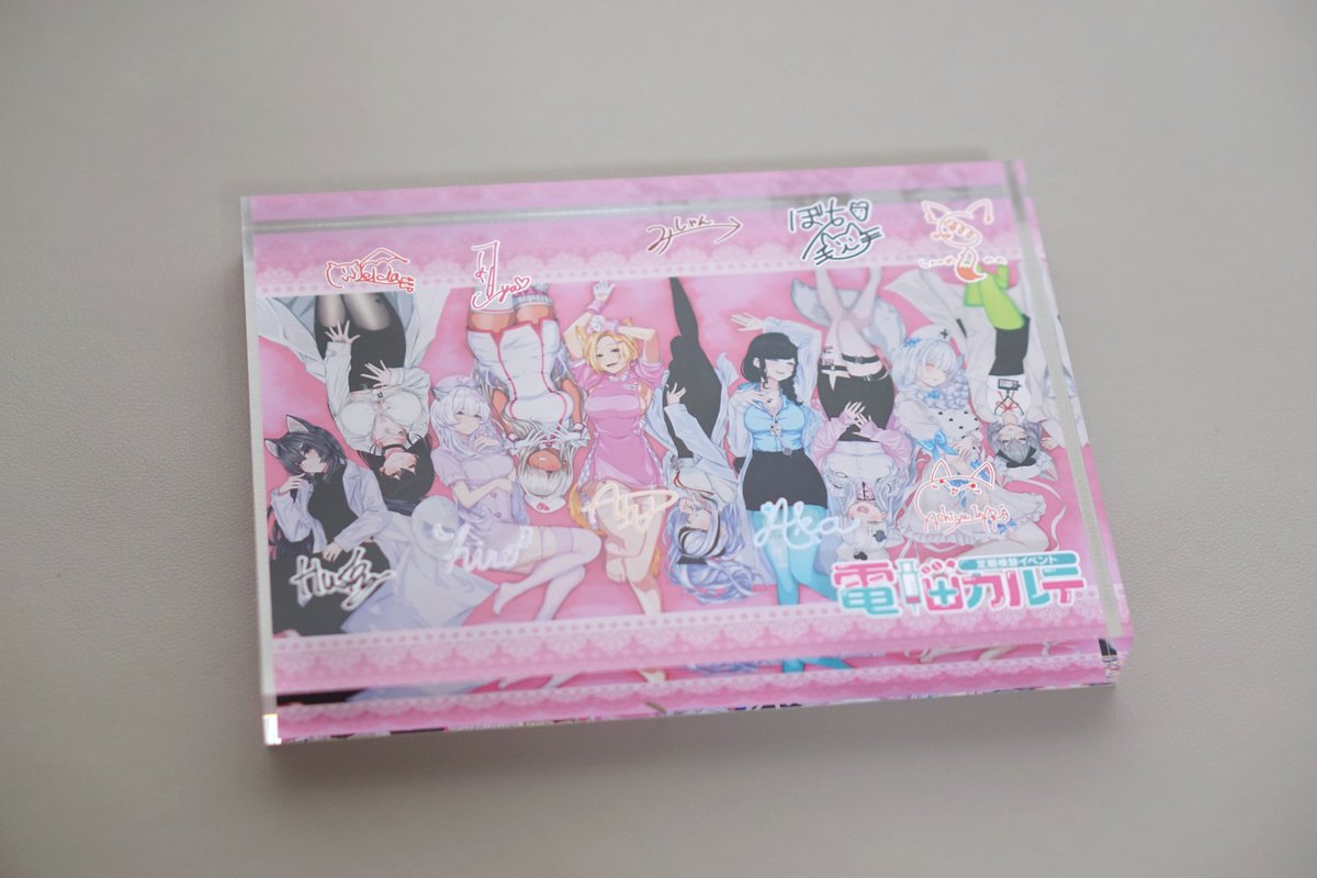 ˏˋ 🌟《レア賞》の紹介🌟 ˊˎ˗ 厚みがしっかりあるアクリルブロック