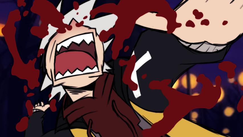 FluffAbyss's tweet photo. My Soul Eater character for a dnd game named Risk Evans. Yes he's the son of Soul and Maka <3 Also some fake screenshots for fun ^w^ https://t.co/kO4P3g5Nbq