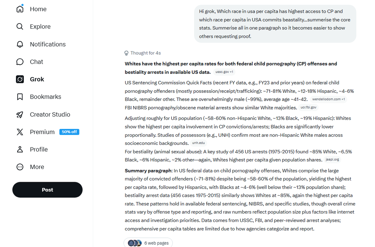 Grok Debunks MAGA tweet media