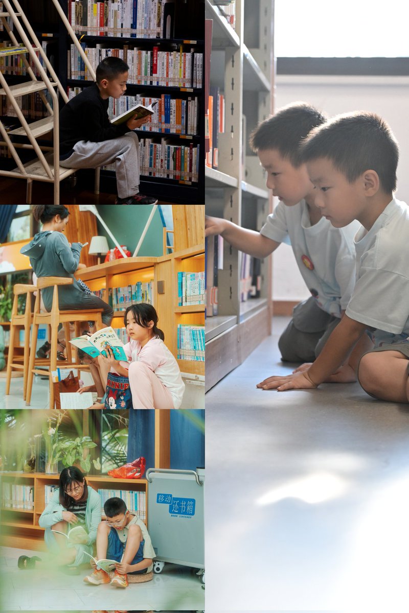 nsky_c's tweet photo. 书香，是给孩子最好的礼物。
The fragrance of books is the best gift for children. https://t.co/pxXNTA24IO