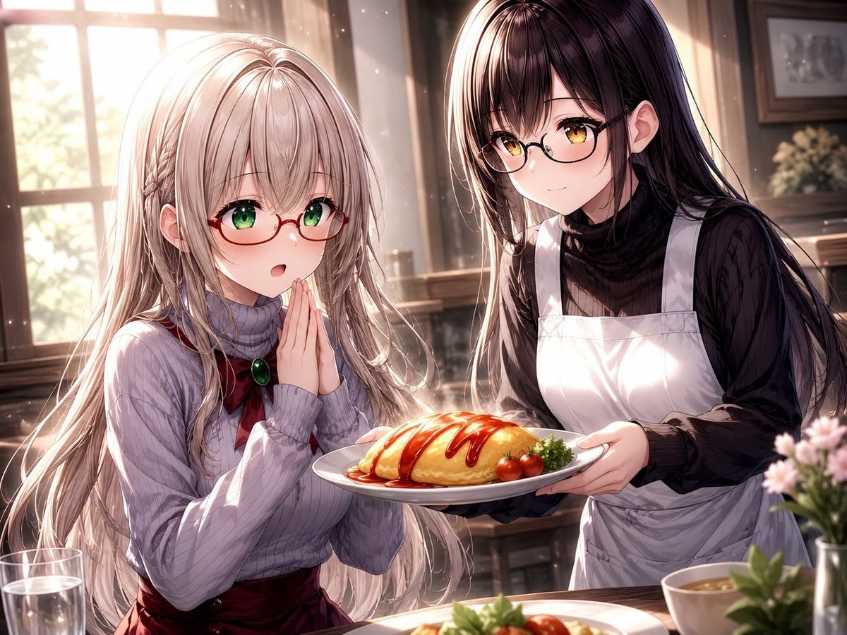 ちなみに髪型を変えてないと、こんな風になります… (；´∀｀)や
