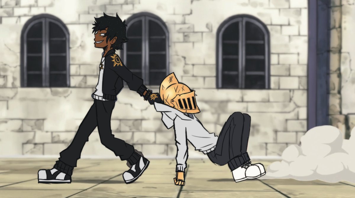 FluffAbyss's tweet photo. More fake Soul Eater dnd screenshots. Here's the party <3 https://t.co/uyZHR7Txvj