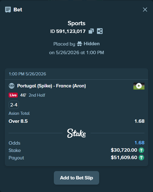 Stake High Roller tweet media