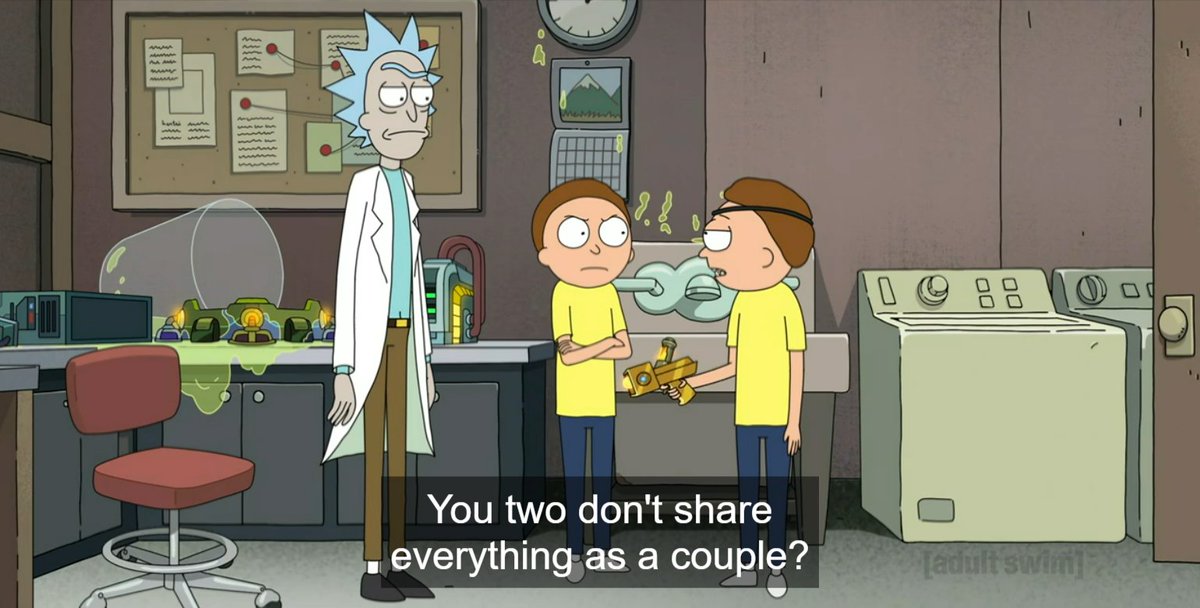 OddGal32 RICK AND MORTY SEASON 9 💛🩵 tweet media