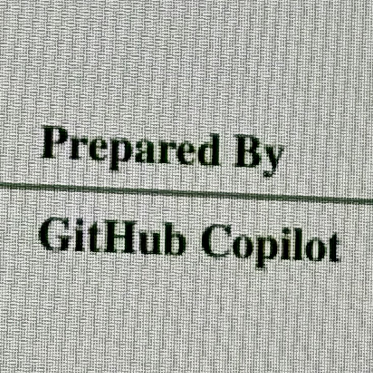 CodeVinayak's tweet photo. I wrote the prompts.
I reviewed the output.
I fixed the bugs.
I formatted everything.

GitHub Copilot:

“Prepared by: GitHub Copilot”

EXCUSE ME??? 😭 https://t.co/BjksLsEVlS