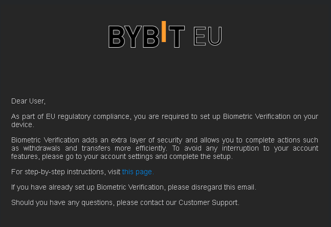 MijnGelijkNL's tweet photo. Dit dus.

Ik wil helemaal geen Biometric Verification.
En dat ik daardoor risico loop vind ik geen probleem.

Probleem is dat dit VERPLICHT IS!
Door de EU en verkocht als veiligheid.

Dat hoort toch niet in een vrij land?!!
Nu voor een opname en straks standaard overal.
Dit moeten we toch doodeng vinden met z'n allen?!

@telegraaf