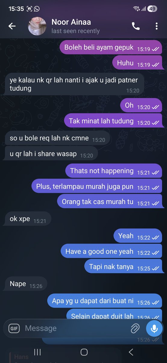 HansRifhan's tweet photo. ‼️ SCAMMER ALERT ‼️

Please be careful with this account. Scammer — did not provide the channel as promised after payment was made.

Total loss: RM200 💸

Please stay alert everyone and avoid dealing with this person.

@NoorAina69497
Telegram: Noorainaa https://t.co/H0VAjrejx7