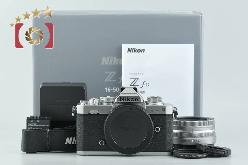 Nikon ニコン Z fc 16-50 VR レンズキット シルバー シャッター回数
