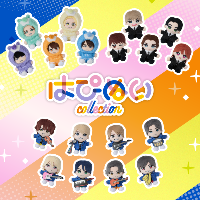 ○はぴぬいcollection(ACEes／KEY TO LIT／B&ZAI) ファミクラストア