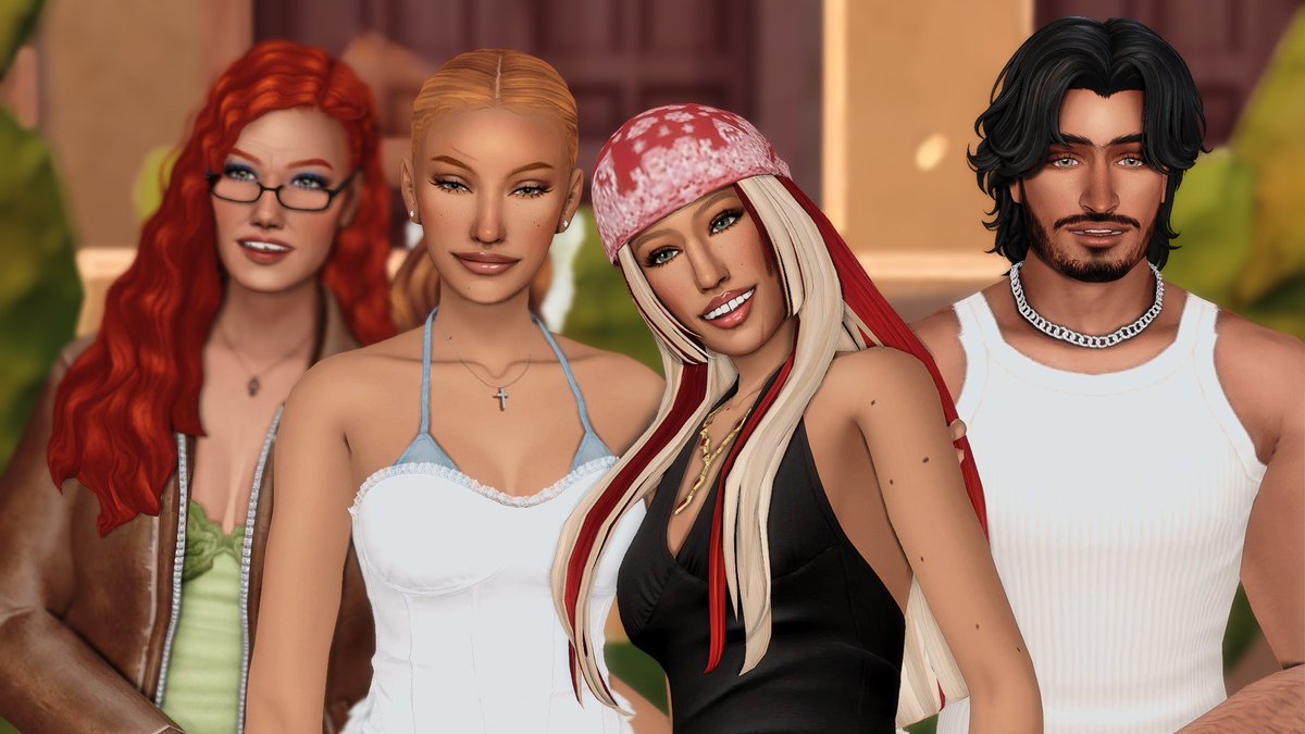 shoujosims's tweet photo. guess who townie addition🤔 https://t.co/o5CDM26PVP