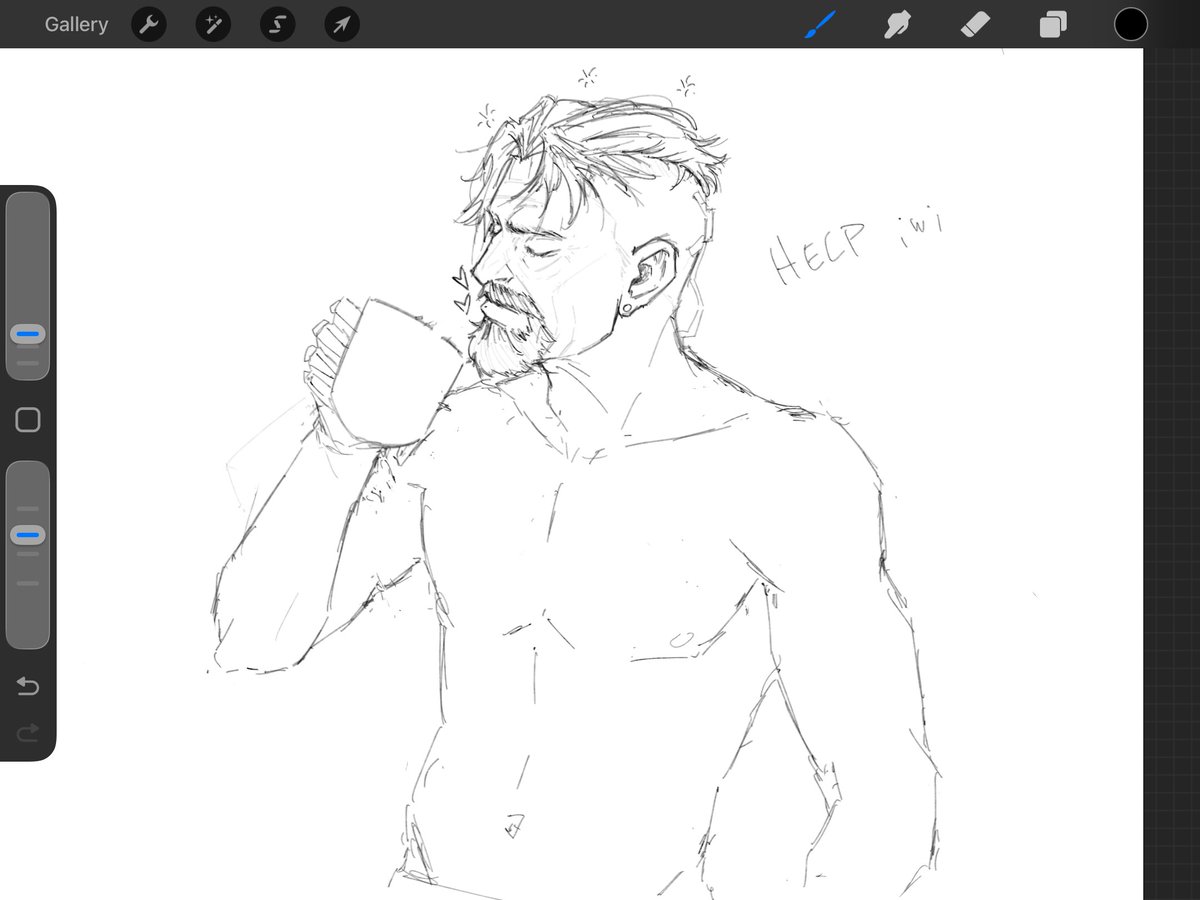 kurimanju_exe's tweet photo. august drinking his mid afternoon night cap 💞 

#apex #apexlegends #ballistic #wip https://t.co/ub4bJpjKaj