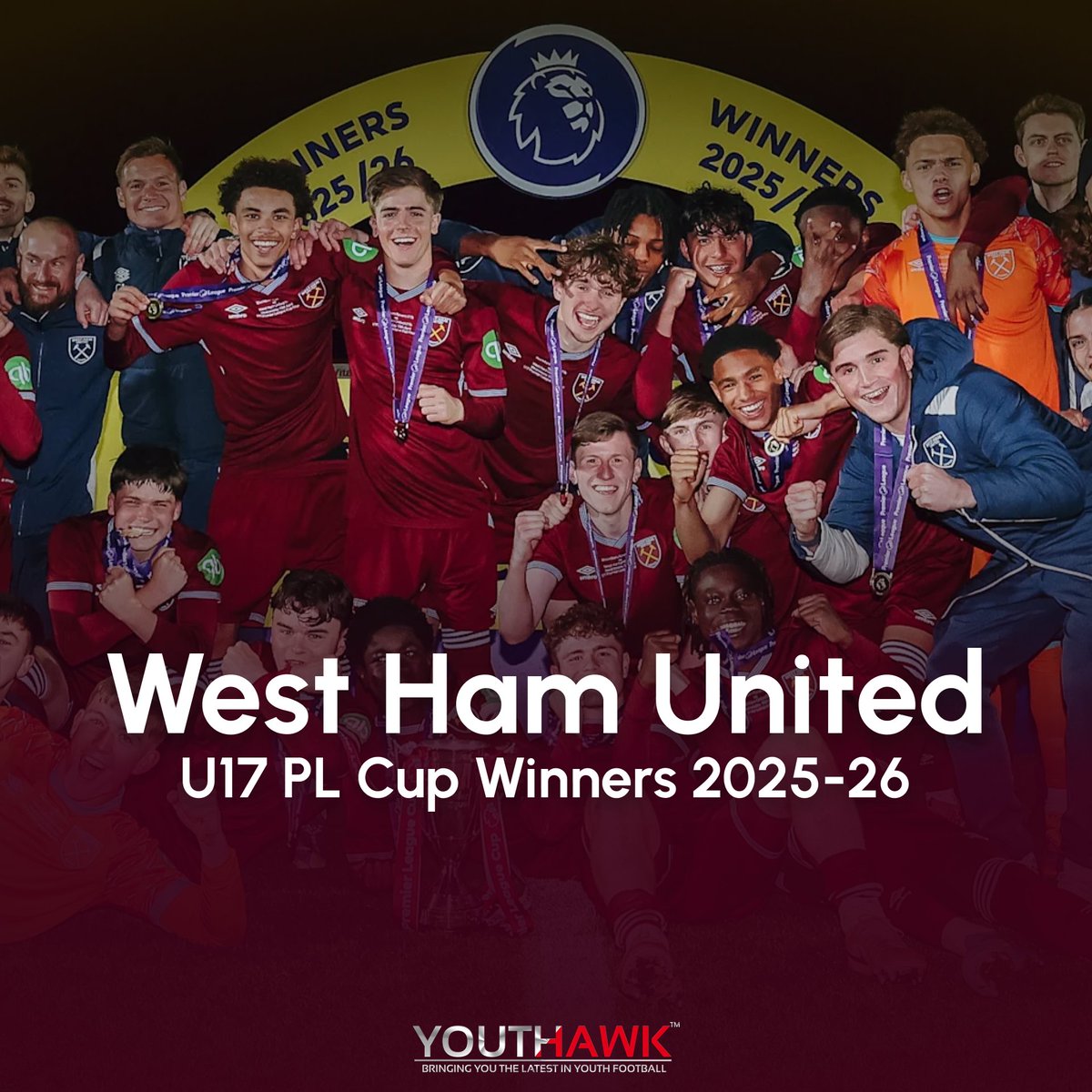 youthhawk's tweet photo. #FAYouthCup: Manchester City
#U17PLCup: West Ham United
#U17PDLCup: Crewe Alexandra
National League Cup: Boreham Wood https://t.co/ntpeLC6QCj