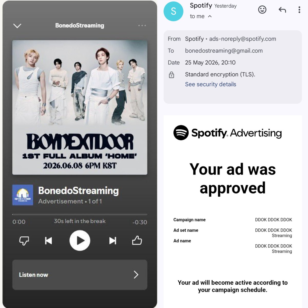 BND STREAMING INA tweet media