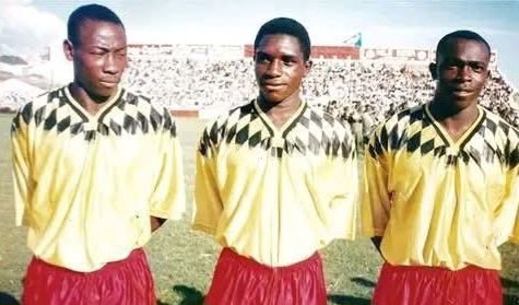 BadruZziwa's tweet photo. The players below played for both Express and Uganda Cranes. Can you name them and the teams they played for before joining Express FC? https://t.co/uMAeNWmCcl