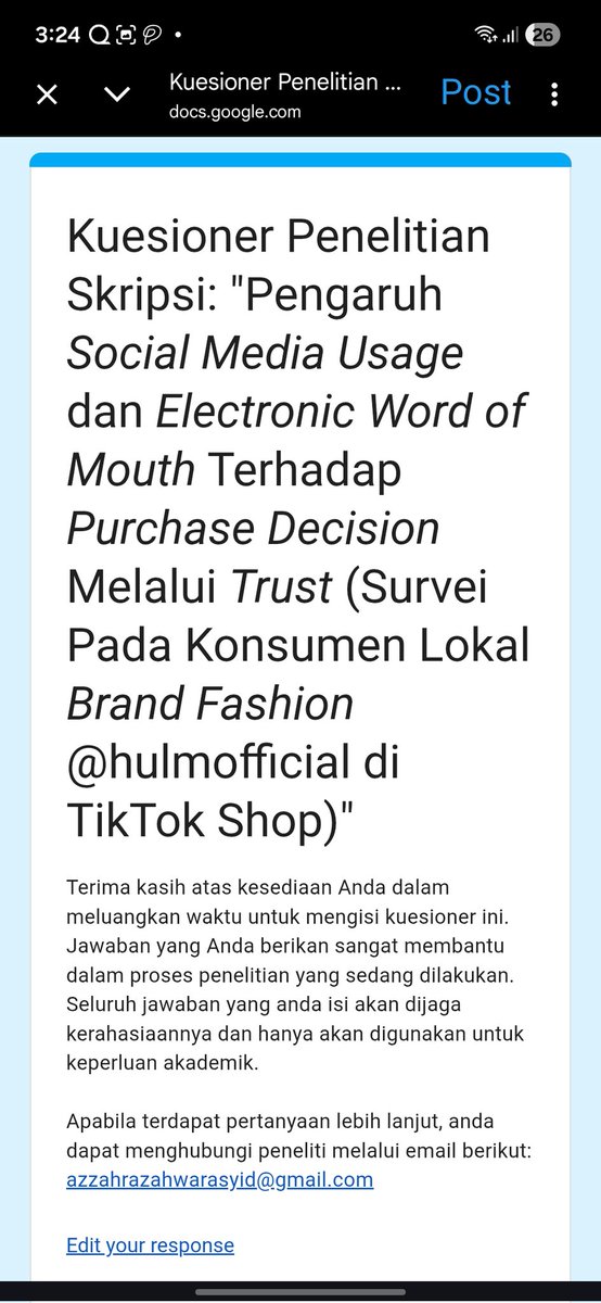 softymilky08's tweet photo. @stronghumann Sudah yaa kak, ini link gform ku https://t.co/GXOZQ6uWJa https://t.co/CjS3ju70Zy
