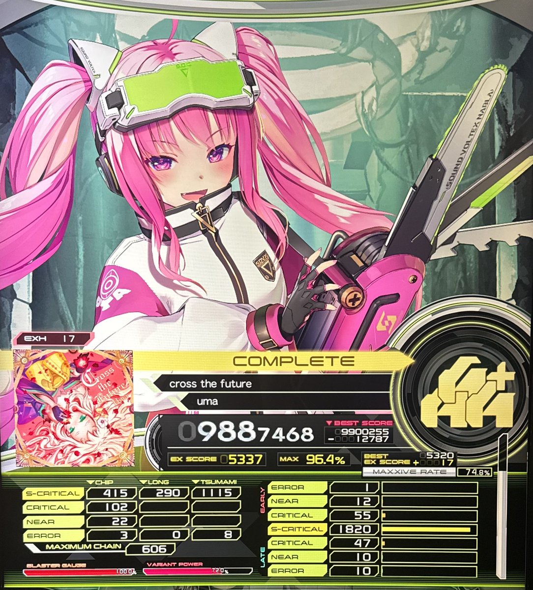 0.007 +0.006 17.0maxxiveのほうが現実的だな…… 0.001しか差がないし