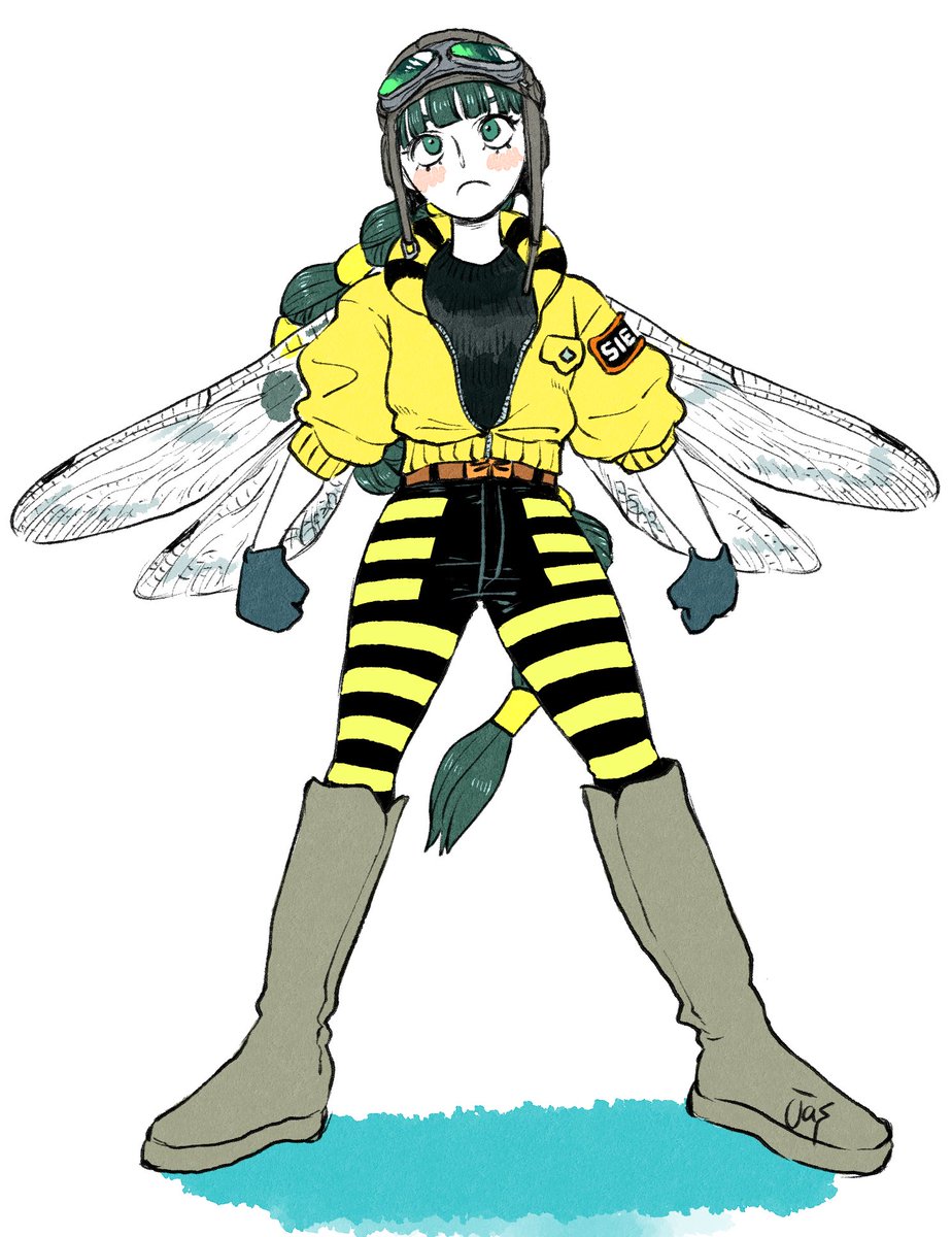 ジャス@虫擬人化 tweet media