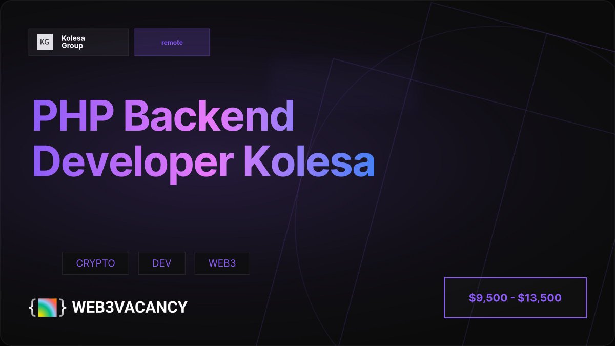Web3Vacancy tweet media