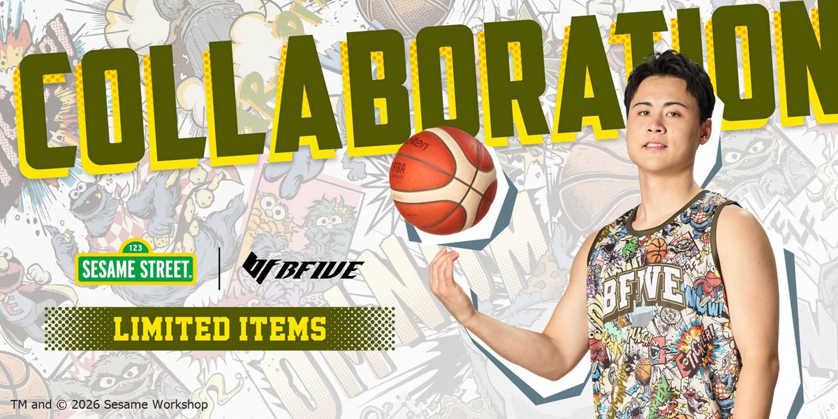 flymagazine's tweet photo. BFIVEから新コレクション「ACTION SERIES」が登場!
@bfivebasketball #b_five #sesamestreet #fly_mag
https://t.co/z8iLTvIn9b https://t.co/Hz4xQ6PZca