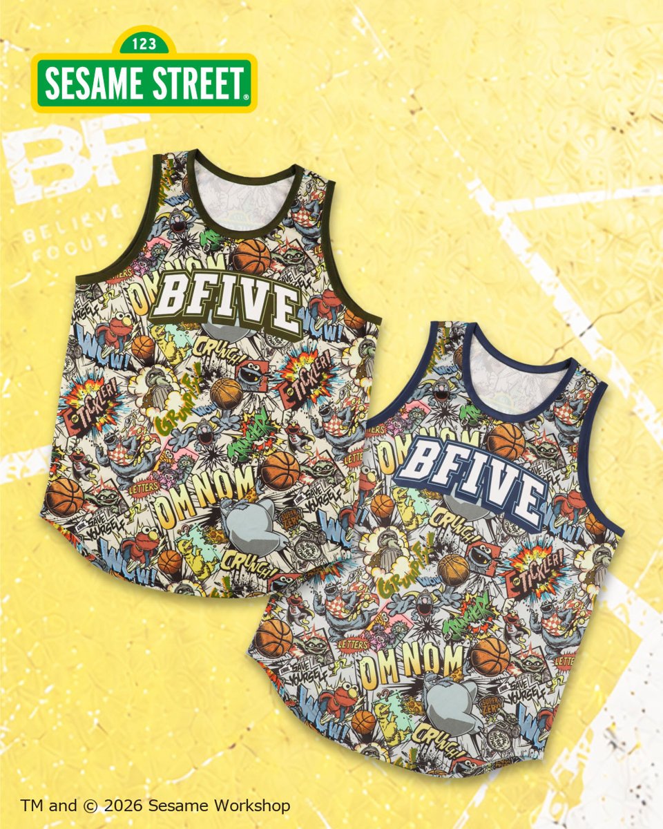 flymagazine's tweet photo. BFIVEから新コレクション「ACTION SERIES」が登場!
@bfivebasketball #b_five #sesamestreet #fly_mag
https://t.co/z8iLTvIn9b https://t.co/Hz4xQ6PZca