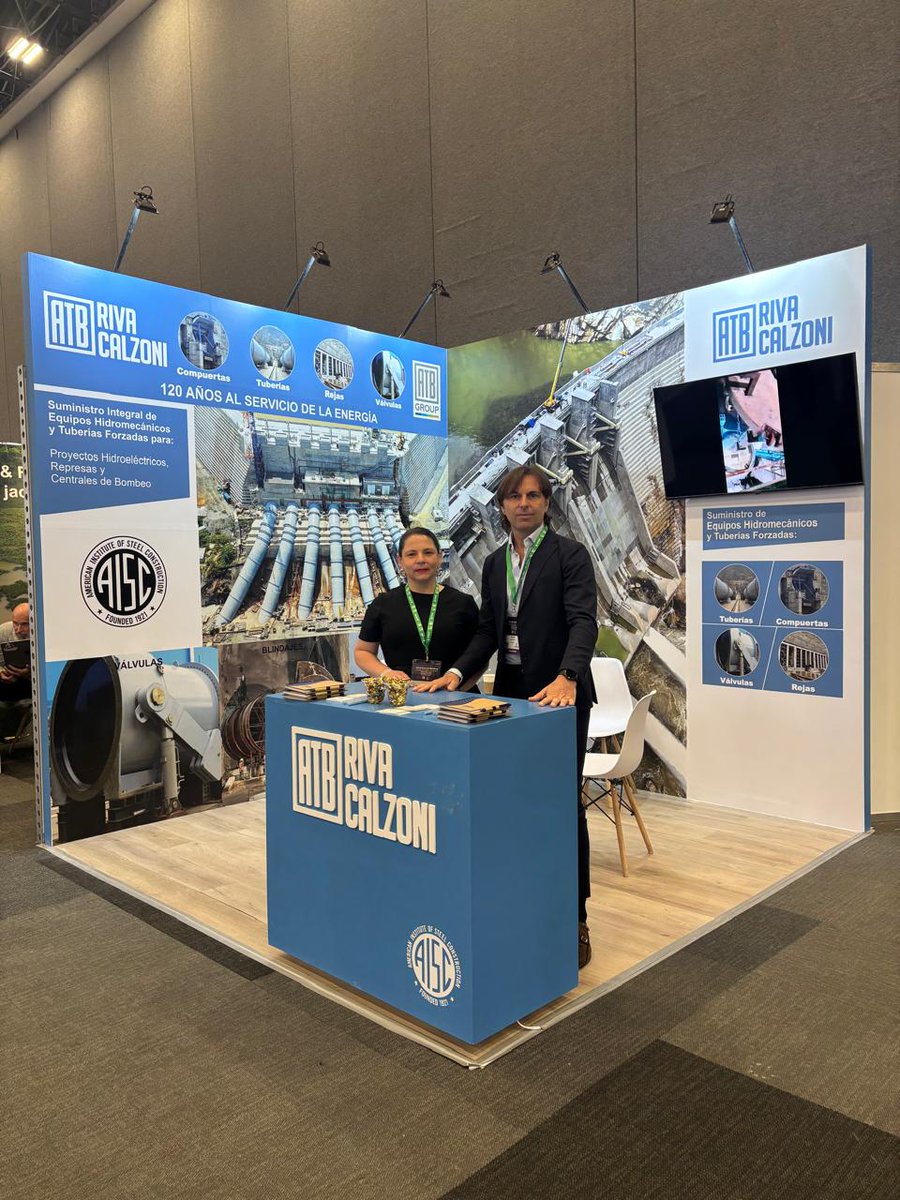 ATB_group's tweet photo. Come and visit us at Booth 204!

#ATBRivaCalzoni team is ready to welcome you at #ICOLD2026 – #Guadalajara to discuss your projects and show you our #hydromechanical solutions in action.

We look forward to meeting you!

#Hydro #Hydroelectric #HydropowerPlants #Hydromechanical https://t.co/32INclSK0a