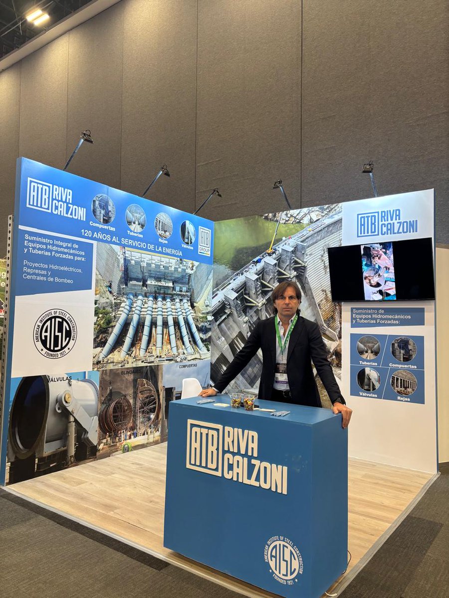 ATB_group's tweet photo. Come and visit us at Booth 204!

#ATBRivaCalzoni team is ready to welcome you at #ICOLD2026 – #Guadalajara to discuss your projects and show you our #hydromechanical solutions in action.

We look forward to meeting you!

#Hydro #Hydroelectric #HydropowerPlants #Hydromechanical https://t.co/32INclSK0a