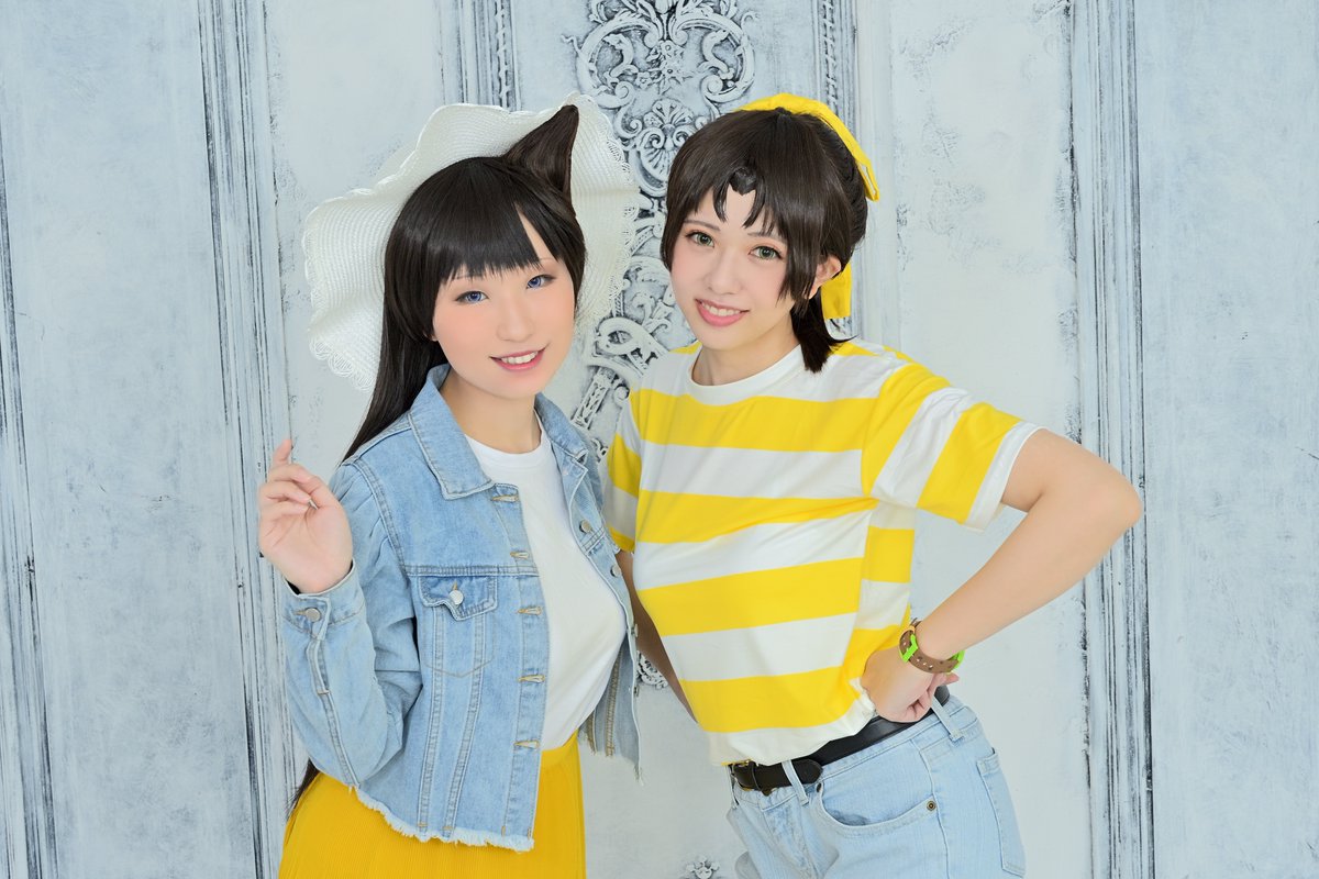 rapuko_i's tweet photo. コスプレ

DC
セガくじ
Good Day! Good Travel!

遠山和葉　ちい
毛利蘭　　石川らぷこ

撮影　郷 https://t.co/W5TUt7pPYx
