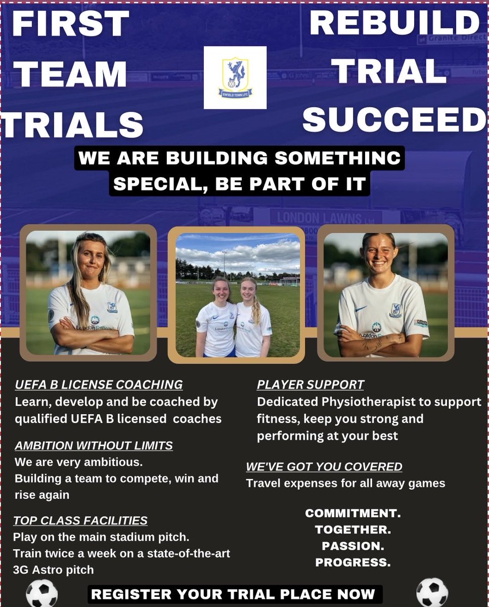 Enfield Town Ladies FC tweet media