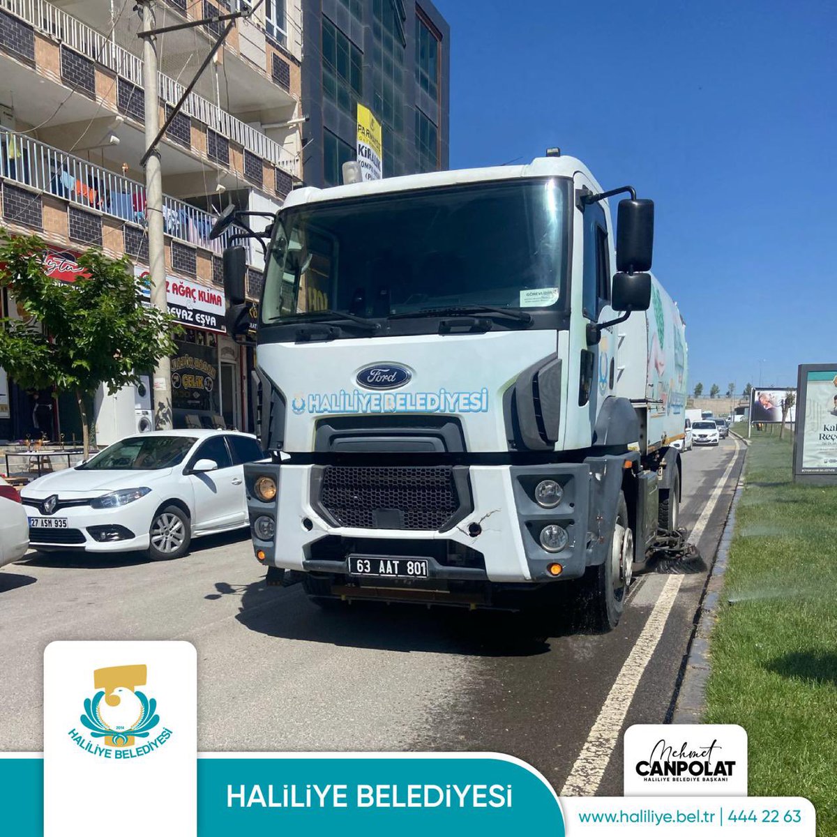 haliliye_bld's tweet photo. 🔸 Temizlik neferlerimizle her adımda hijyen, her köşede titizlik var. 💦

🔹 Cadde, sokak ve kaldırımlarda yıkama ve süpürme çalışmalarını aralıksız sürüyoruz. https://t.co/D4w7LNJLMx