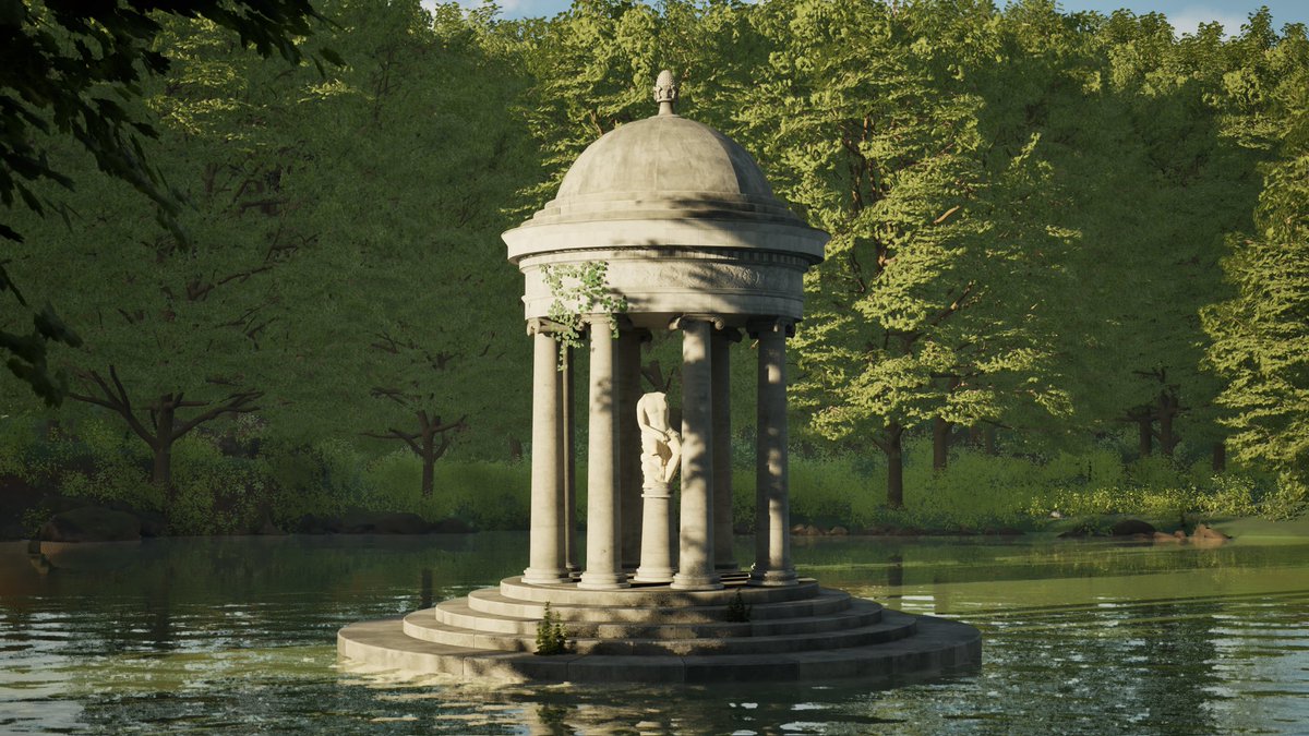 luciardomeno's tweet photo. some renders for one of my classes on my master's degree!

I want to work on the foliage some more, and the lighting needs some tweaking as well, but I'm happy with how it's going. All feedback is appreciated (⁠◕⁠ᴗ⁠◕⁠✿⁠)

#3D #Diorama #UnrealEngine5 #UE5 https://t.co/kzXFujW4uF