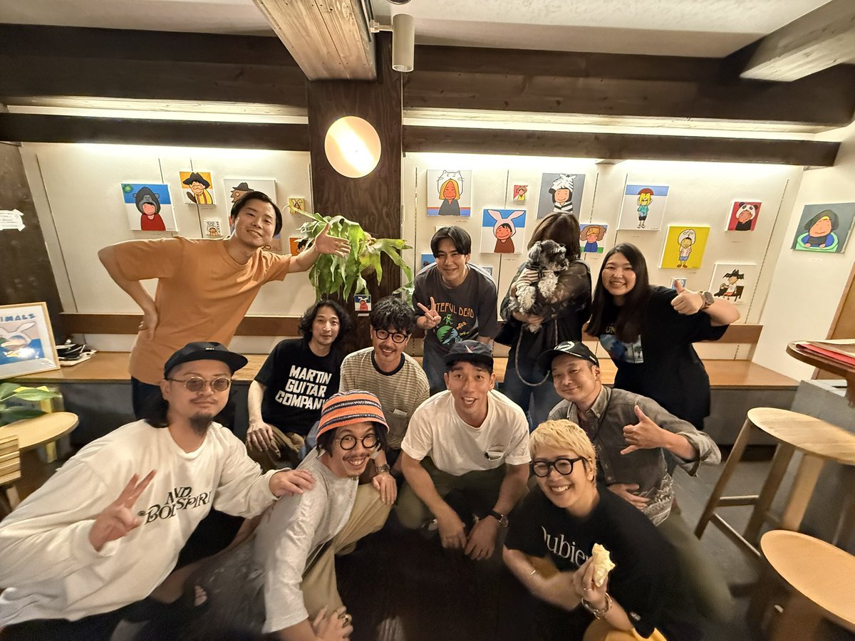 🐘thank you🐘 D.W.ニコルズ #わたなべだいすけ個展 ｢ANIMALS｣ 大盛況