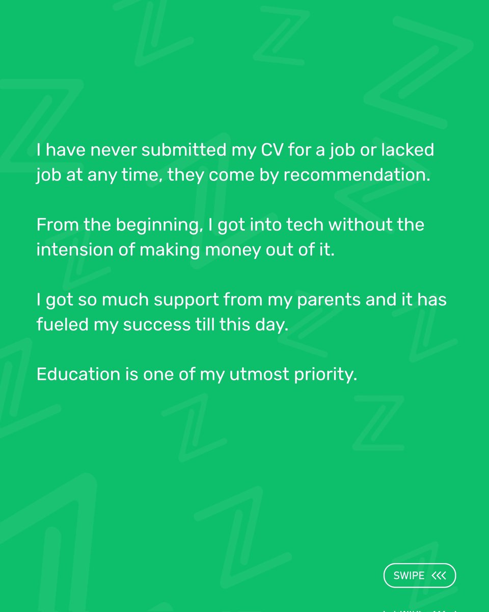 genztechies's tweet photo. From our past AMA, @clintonimaro joined the GenZtechies community and told a story that most people in tech never talk about.

He started coding without a laptop. He was writing code in a notebook  by hand  until he could get a machine to actually run it on. Programming wasn't a career move for him at first. It was a hobby. Something he was drawn to before he even knew it could become a livelihood.

He never submitted his CV for a job. Not once. Every role he's had came through recommendation  because people saw his work and knew what he could do. That doesn't happen by accident. That happens when you build in public, when you show up consistently, and when you let your work speak louder than your resume.

He talked about imposter syndrome and how he handles it  by appreciating everything he creates, even when it doesn't seem valuable to anyone else. About getting into tech without the intention of making money from it. About his parents being a constant source of support that fueled everything he's built.

And he said something that hits different when you really sit with it  he believes African tech will be among the top in the world in a few years. He uses his free time to research new innovations and figure out how to solve real problems. He sees himself becoming one of the best talents Africa has ever produced.

The GenZtechies AMA is happening Saturday, May 30th, 6pm X Spaces. Come with your questions.

Click the link below and set your reminder, you do not want to miss it

https://t.co/nwnlzWxegM

#GenZtechies