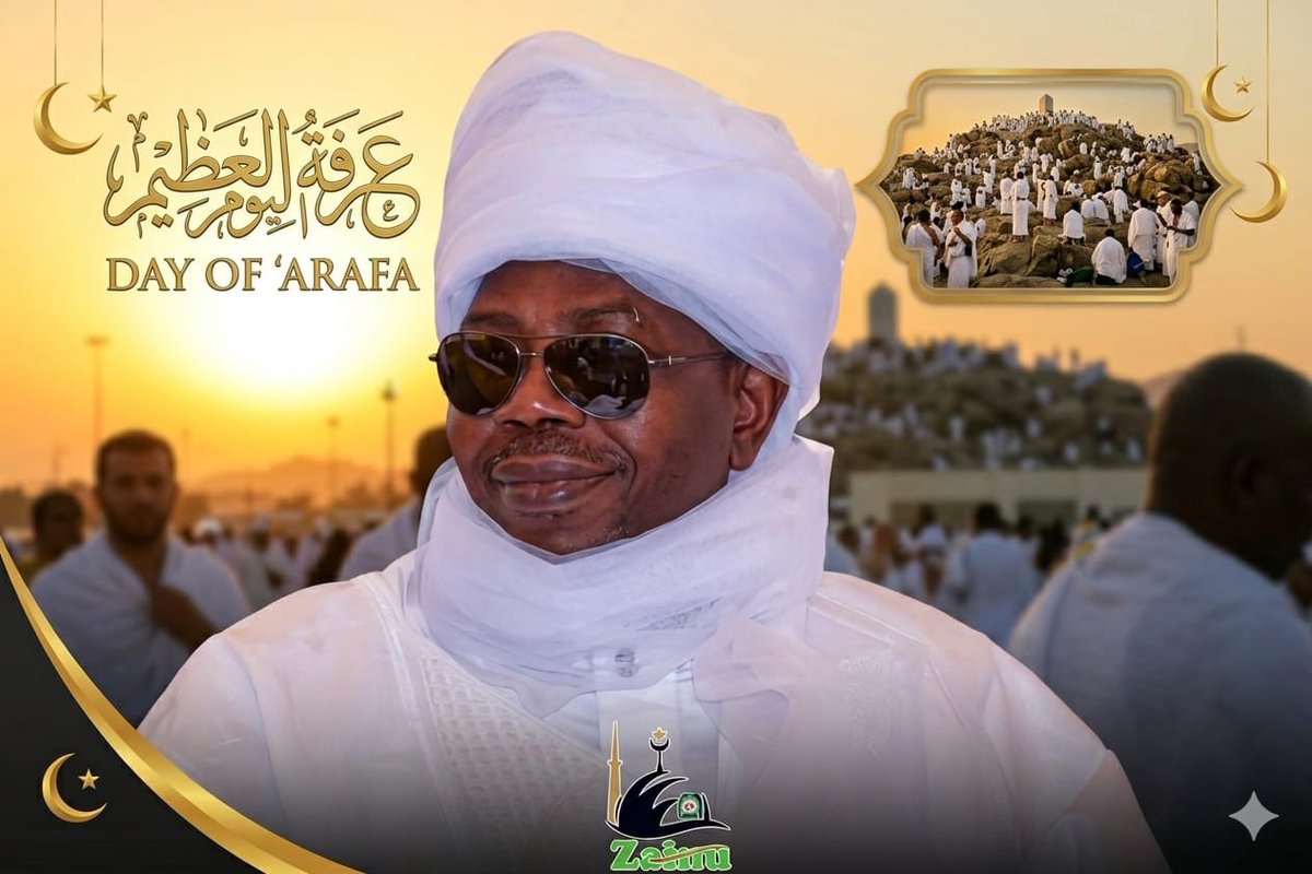 HonAliAhmad's tweet photo. PROF. ALI AHMAD CHARGES MUSLIM FAITHFULS ON THE LESSONS OF ARAFAT.

On the sacred occasion of Arafat Day, I extend my heartfelt greetings to Muslim faithful across Kwara State, Nigeria, and the entire global Muslim Ummah, especially our dear pilgrims currently observing the holy rites in the Kingdom of Saudi Arabia.

Arafat Day remains one of the most significant days in the Islamic calendar. It is a day of deep spiritual reflection, sincere repentance, fervent supplication, sacrifice, humility, and total submission to the will of Almighty Allah. The gathering of millions of Muslims on the plain of Arafat symbolizes unity, equality, peace, and the universal brotherhood of Islam.

As our pilgrims stand in devotion seeking Allah’s mercy and forgiveness, I urge them to remember Kwara State and Nigeria in their prayers. Our nation is presently confronted with numerous socio-economic and political challenges that require divine intervention, collective responsibility, sincere leadership, and renewed hope.

This sacred day should also serve as a reminder to all Muslims and leaders at every level to uphold the values of justice, compassion, tolerance, honesty, and selfless service to humanity, which are the core teachings of Islam and the enduring lessons of Arafat.

I pray that Almighty Allah accepts the Hajj of all pilgrims, grants answers to our prayers, restores peace and prosperity to our land, strengthens unity among Nigerians, and blesses Kwara State with continued progress and development.

May this season of sacrifice renew our faith, rekindle our hope, and inspire us all towards building a more just, peaceful, and prosperous society.
