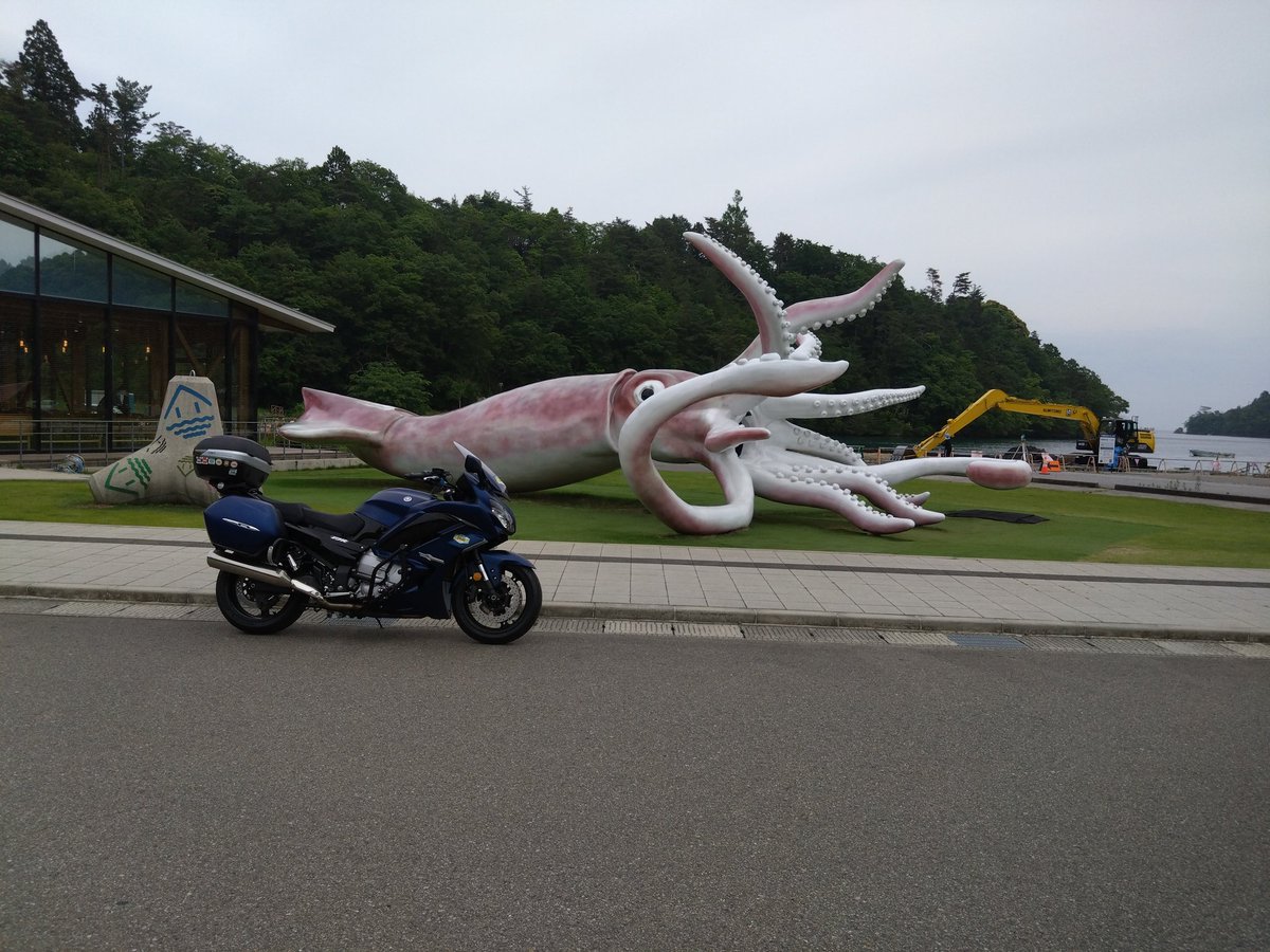 karukaru42's tweet photo. アフターSSTRは能登を一周して富山泊🏨　奥能登🏍️は五年ぶり。やっぱり広いな〜😆 https://t.co/Ahos96u2Gp