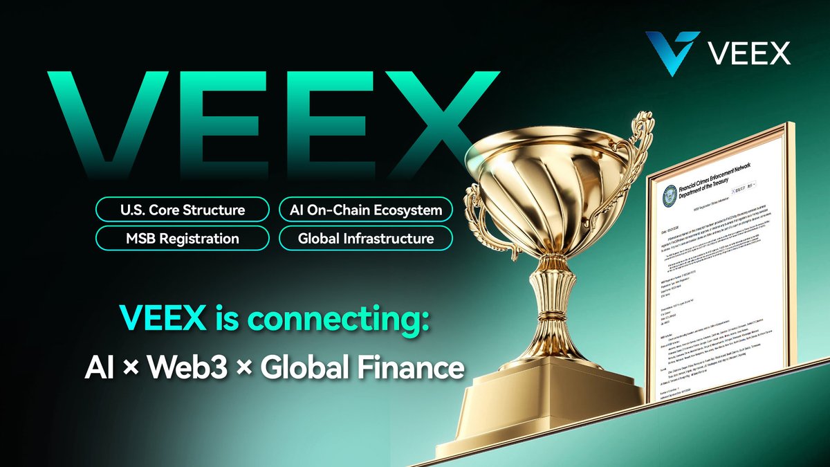 VEEXWorld's tweet photo. VEEX is building a 

Web4-based AI-driven era. https://t.co/aelIaosOS9