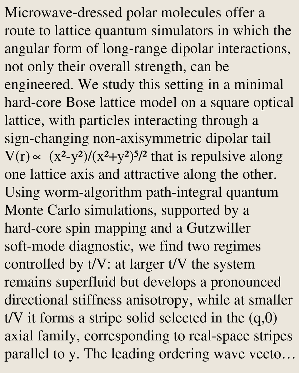 Quantum Gases Papers tweet media