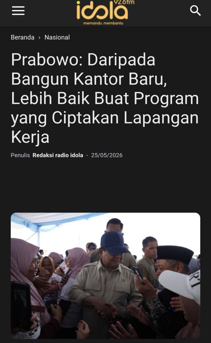 Agamabraham_'s tweet photo. @prabowoisme Bangun Kedaulatan Pangan bersama, perjuangan ini tak akan terwujud jika tanpa kolaborasi segenap lapisan masyarakat. Kerja sama adalah pilar penting ketahanan bangsa. https://t.co/BRRI3lA6RZ