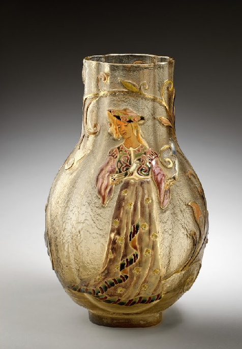 SophiaFioren's tweet photo. Vase by Émile Gallé, France, 1884 https://t.co/PKldXyY3S0