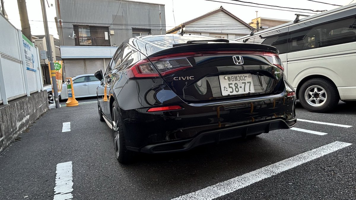 hainnto2's tweet photo. 洗車完了
ハッチバックの宿命
リア汚れスッキリ☺️
#FL4 #シビック https://t.co/zqWsHjmv0X