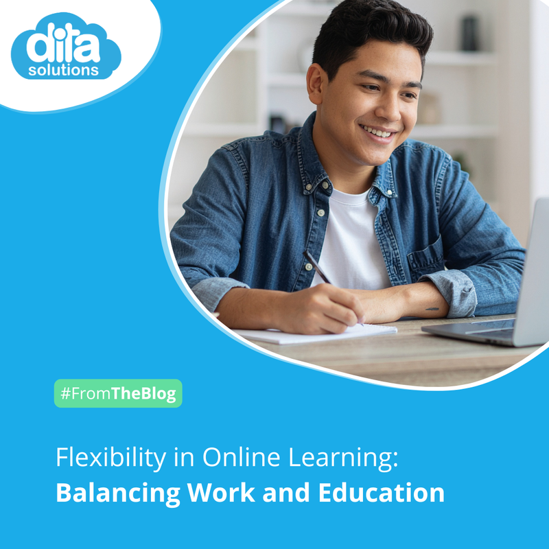 ditaSolutions's tweet photo. Flexible online learning gives employees the opportunity to build skills, complete training and continue professional development alongside their everyday responsibilities.

#ditaSolutions #CorporateTraining #EmployeeDevelopment https://t.co/Pw2diX512i