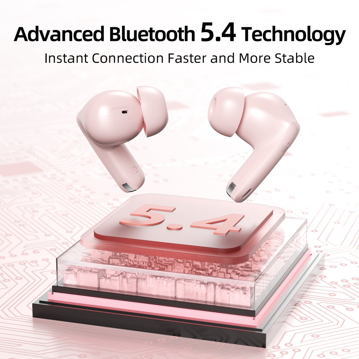 BackwinOfficial's tweet photo. 100H battery life in a sleek pink design. 🌸🎧
Comfortable, lightweight, and ready for all-day listening.
#WirelessEarbuds #BluetoothHeadphones https://t.co/PFlH5Y9F8U