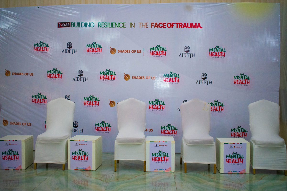 shadesofusafric's tweet photo. We are live at the Jos Mental Health Summit, hosted by Advancing Initiatives for Better Health (AIBETH) and Shades of Us.

The guests are coming in. The venue is set. We start at 10 am.

We are ready and excited!

#JosMentalHealthSummit
#ShadesOfUs
#AIBETH https://t.co/a6rypqMb3A