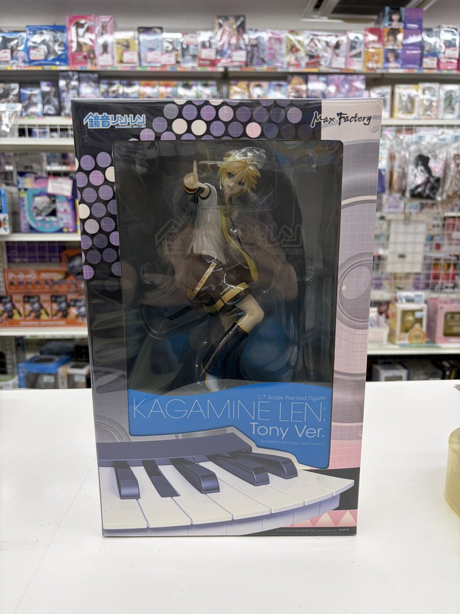 Tony ver.の鏡音レンお買取させて頂きました！ 箱は結構色褪せしちゃっ