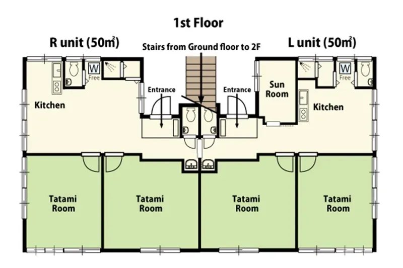 sakura_staff's tweet photo. Tokyo group apartment near Harajuku!

🏠 50㎡ / Up to 7 people
💰 ¥460,000/month
📅 From June 19

🚶 Walk to Harajuku, Aoyama &amp; National Stadium
🇯🇵 Tatami room included
🌳 Close to Yoyogi Park &amp; Meiji Shrine
✨ Great for families, friends &amp; group stays

https://t.co/I8IS8qmyaO https://t.co/Bqlcp7ZRAG