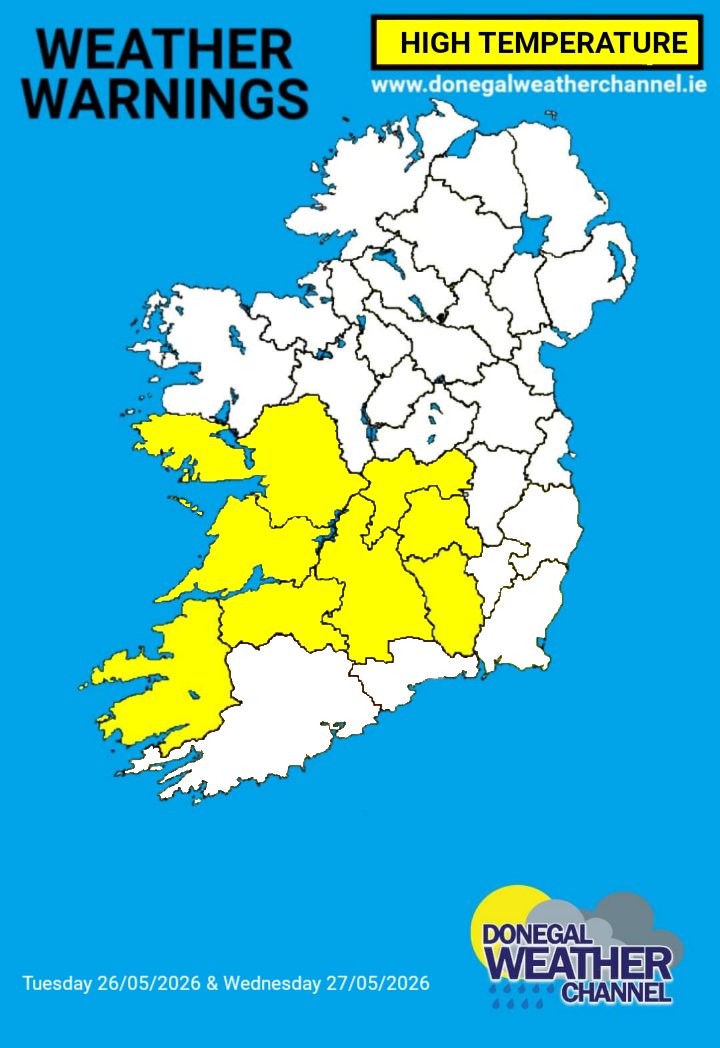 Donegal Weather Channel tweet media