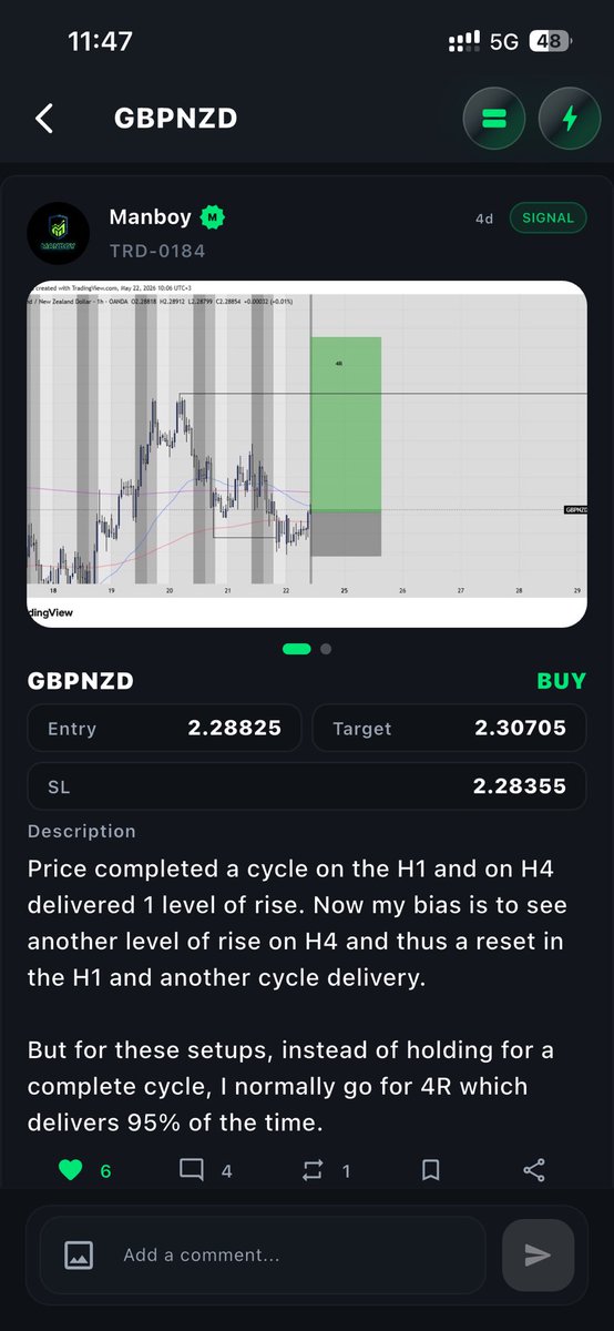 _Manboy's tweet photo. Every trader knows the journey can get lonely. That’s why PreTrade was built.

A new platform where traders can journal their trades, track progress, share ideas, connect with other traders, and grow together like a real trading community.

Find me there:
https://t.co/WrjmTB5Zbg https://t.co/ZY4ja1uKTK