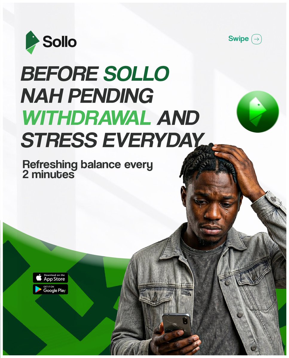sollo_NG's tweet photo. You still dey stress over pending transactions?
When sollo Dey for you?
Nawa for you my guyyy
Rush to our website, https://t.co/sofMKA8D6P to get started.

#Crypto2026 #newweek https://t.co/u2Vdvm6Gsc