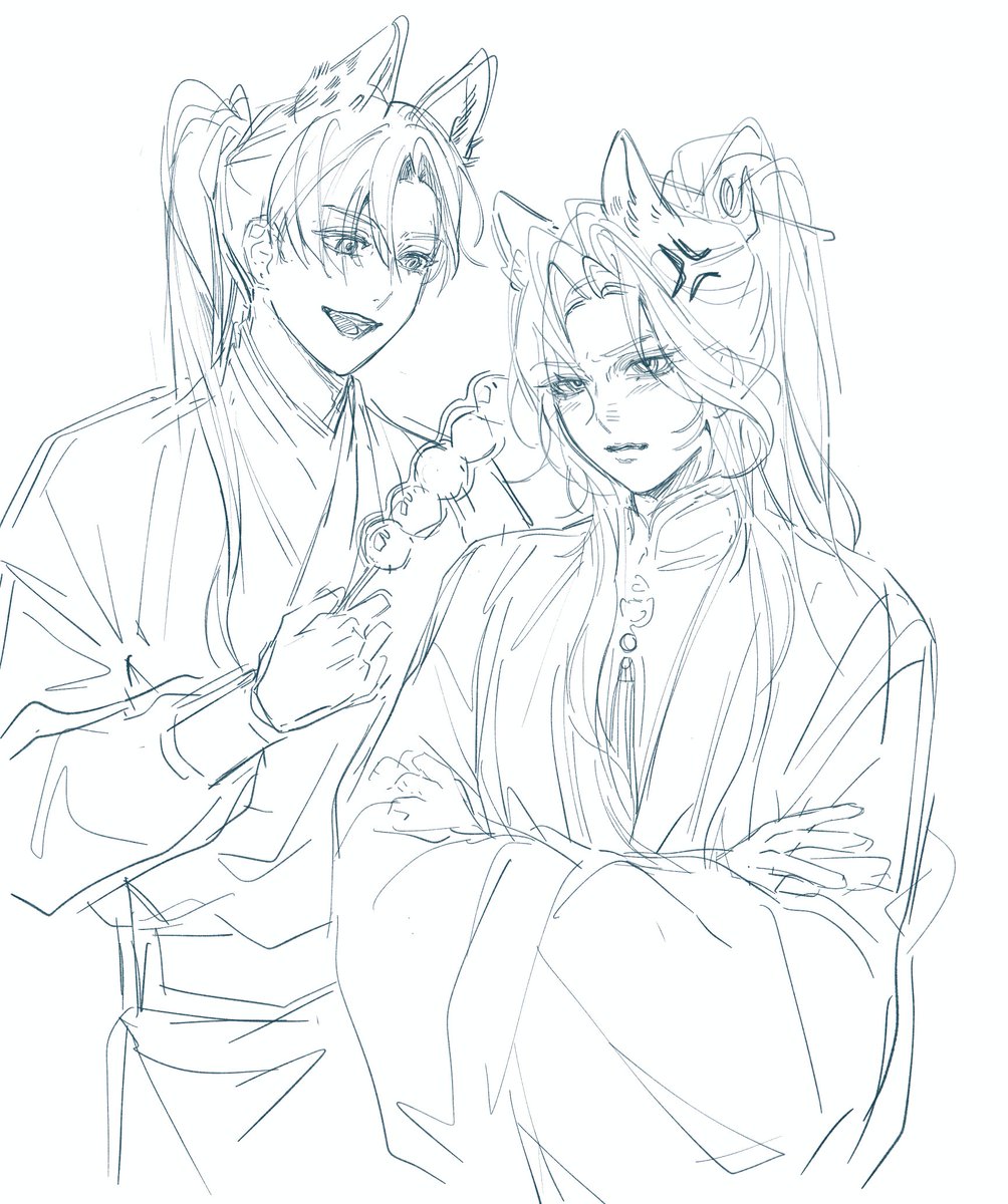 rokuoaisu's tweet photo. #ranwan #2ha #二哈和他的白猫师尊 https://t.co/XITv5wbIjf