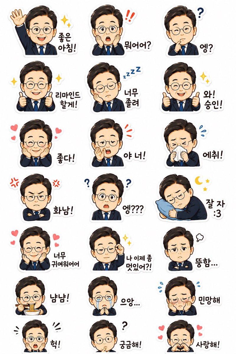 jbs4823's tweet photo. 대통령님을 사랑하고, 존경하는 맘으로 정말 죄송하고 송구스러운데 이모티콘을 만들었어요. 항상 응원 하겠습니다 https://t.co/f55sDOpCZu